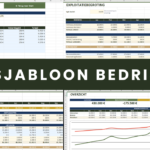 Budgetsjabloon Bedrijf Excel