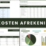 Servicekosten Afrekening Excel