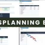 Tijdsplanning Excel (Gantt)